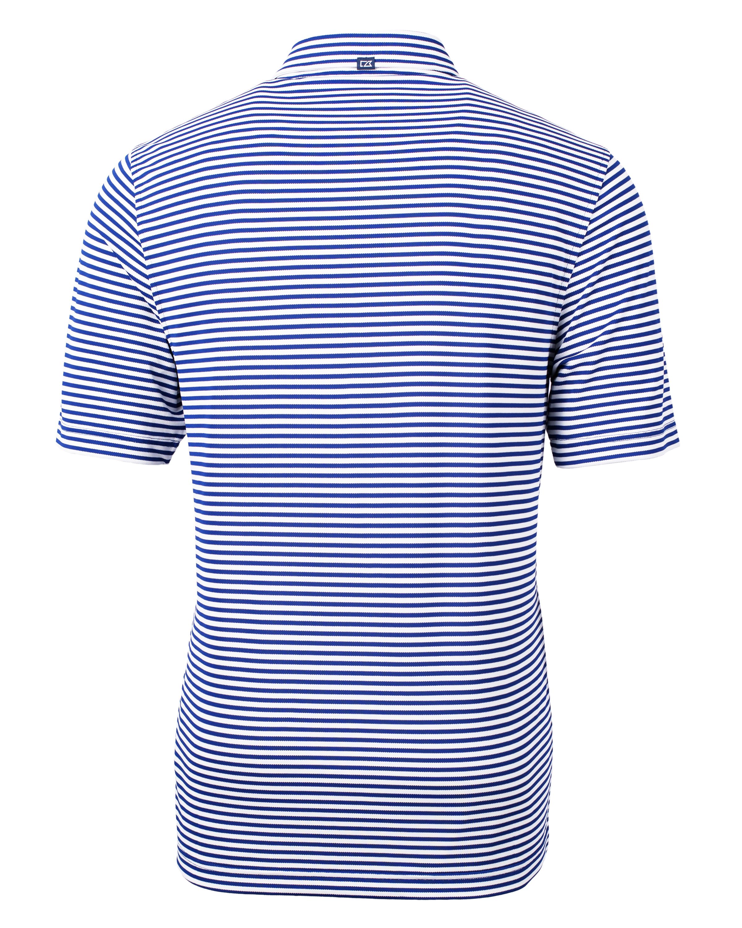 Cutter & Buck Virtue Recycled Stripe Featherlight Pique Mens Big & Tall Polo Big & Tall 44