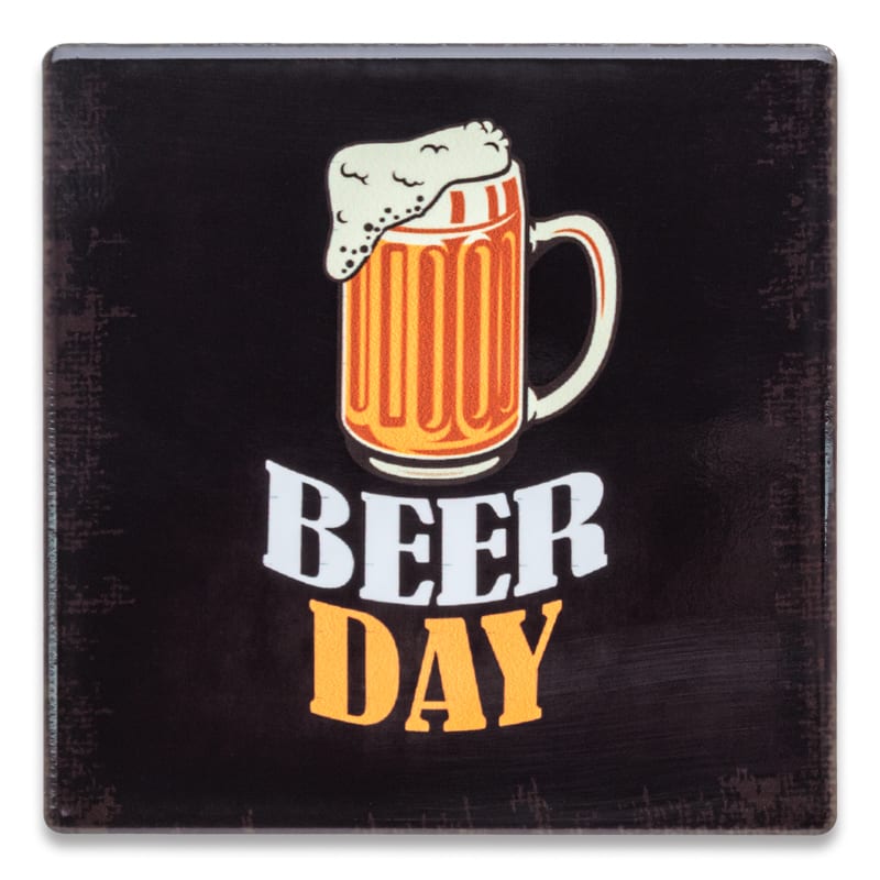 4 Inch Full Color Square Ceramic Coasters 22
