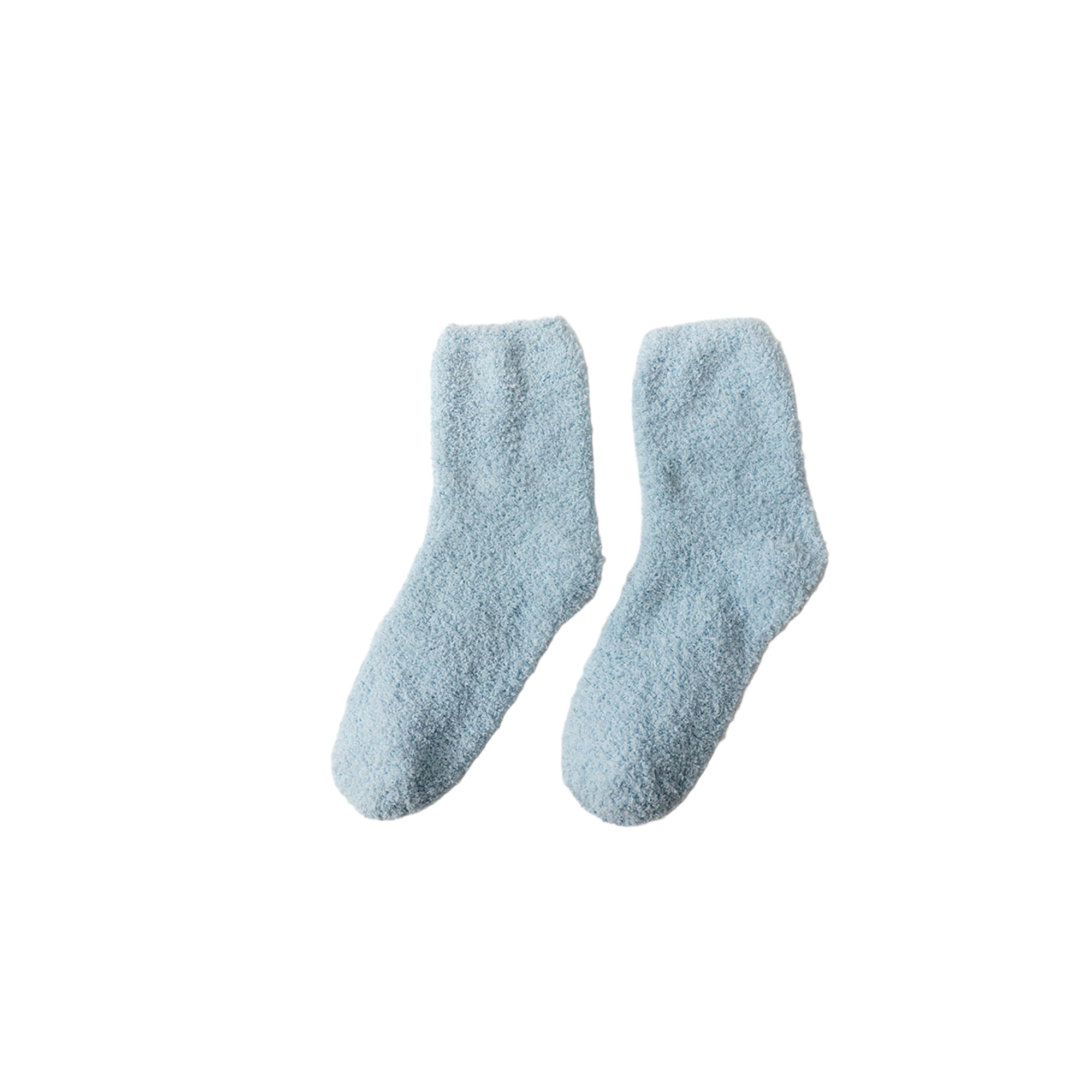 Coral Fleece Christmas Fuzzy Sock Medium Tube 10