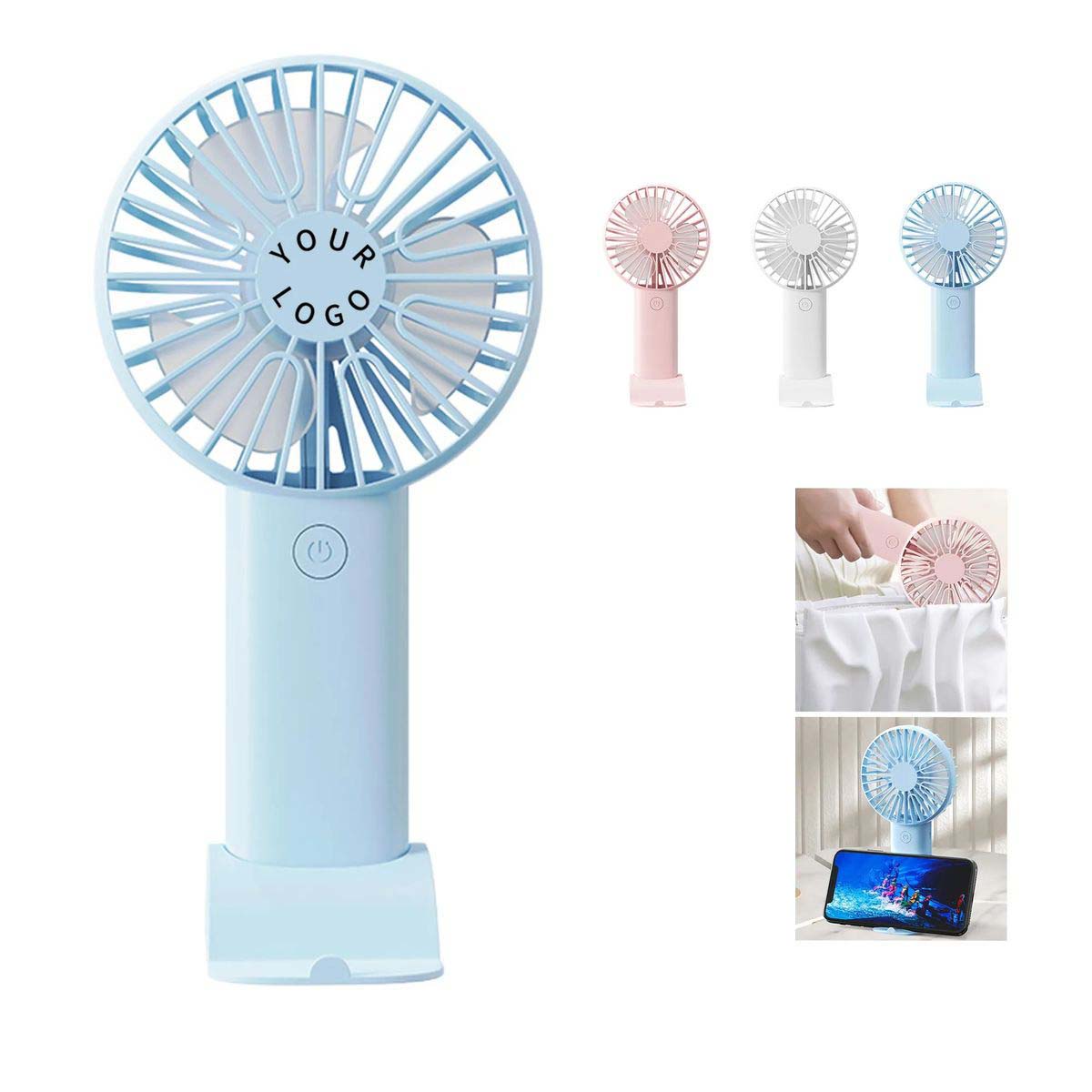Mini Cooling Fan with Three Speed One Button Control 2