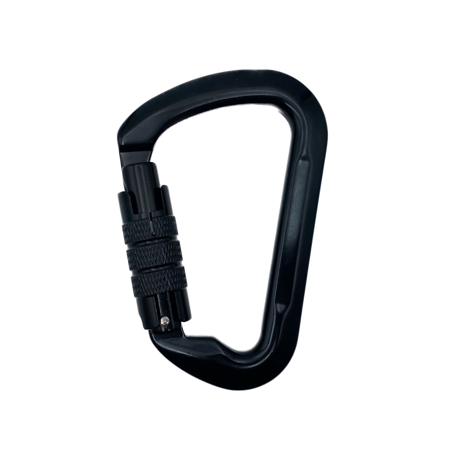 D Ring Style Twist Gate Aluminum Carabiner 2