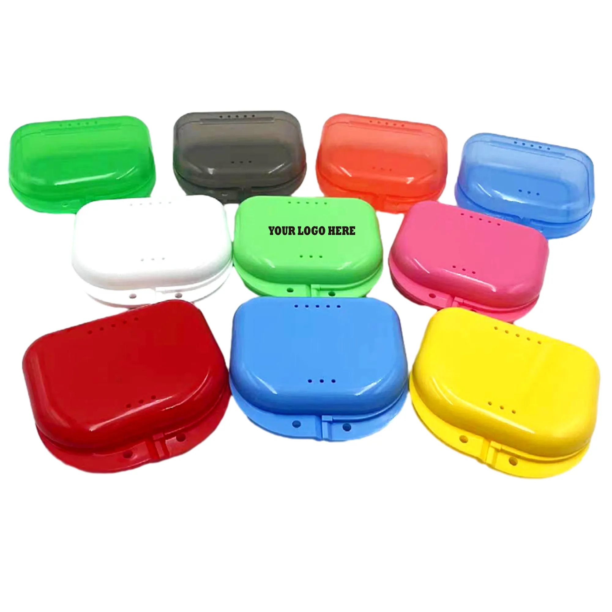 Denture Box Dental Retainer Mask With Vent Holes MOQ 50PCS 5
