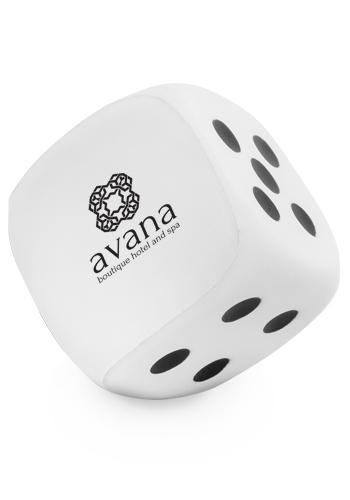 Dice Shaped Stress Balls 2