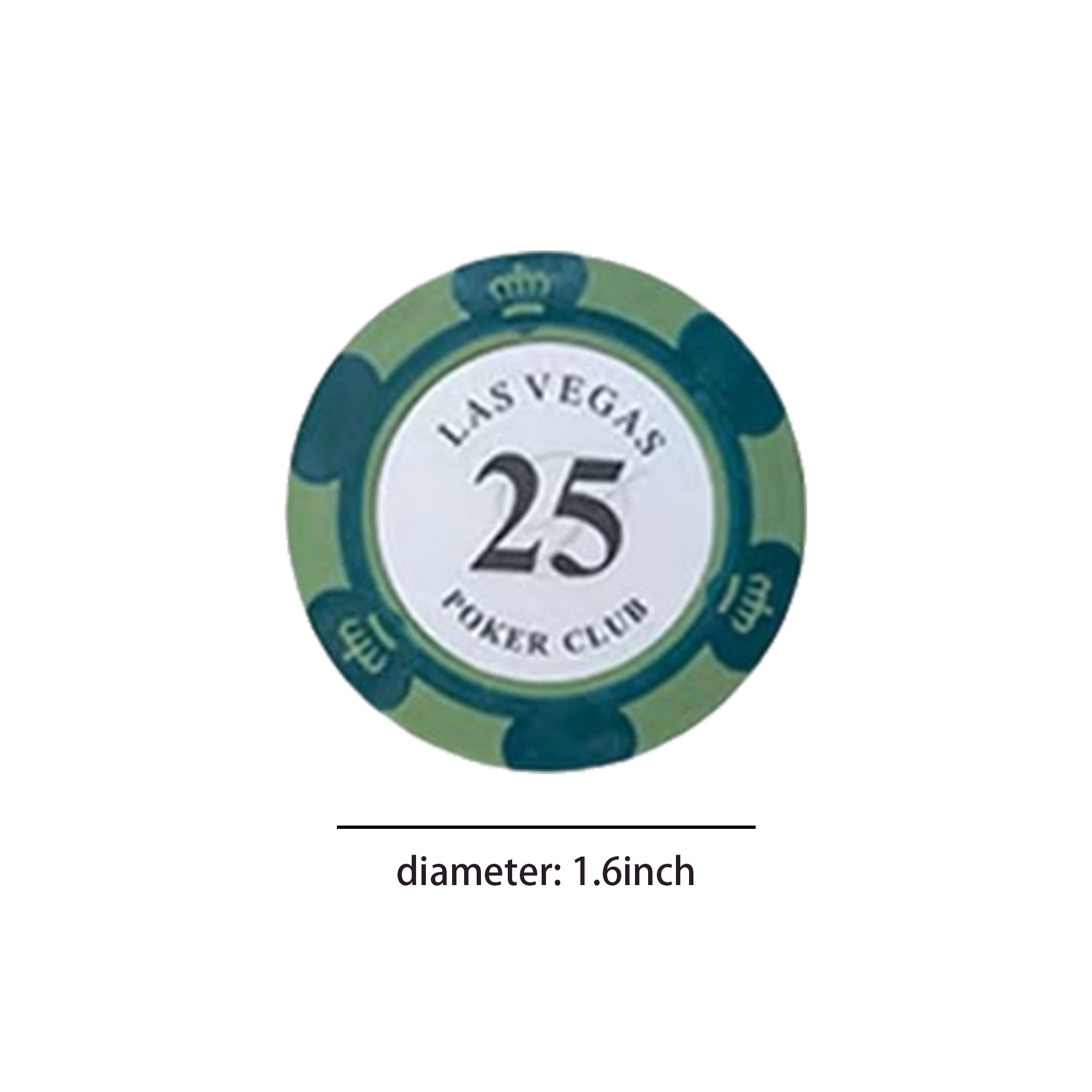 Denomination Poker Chip 2