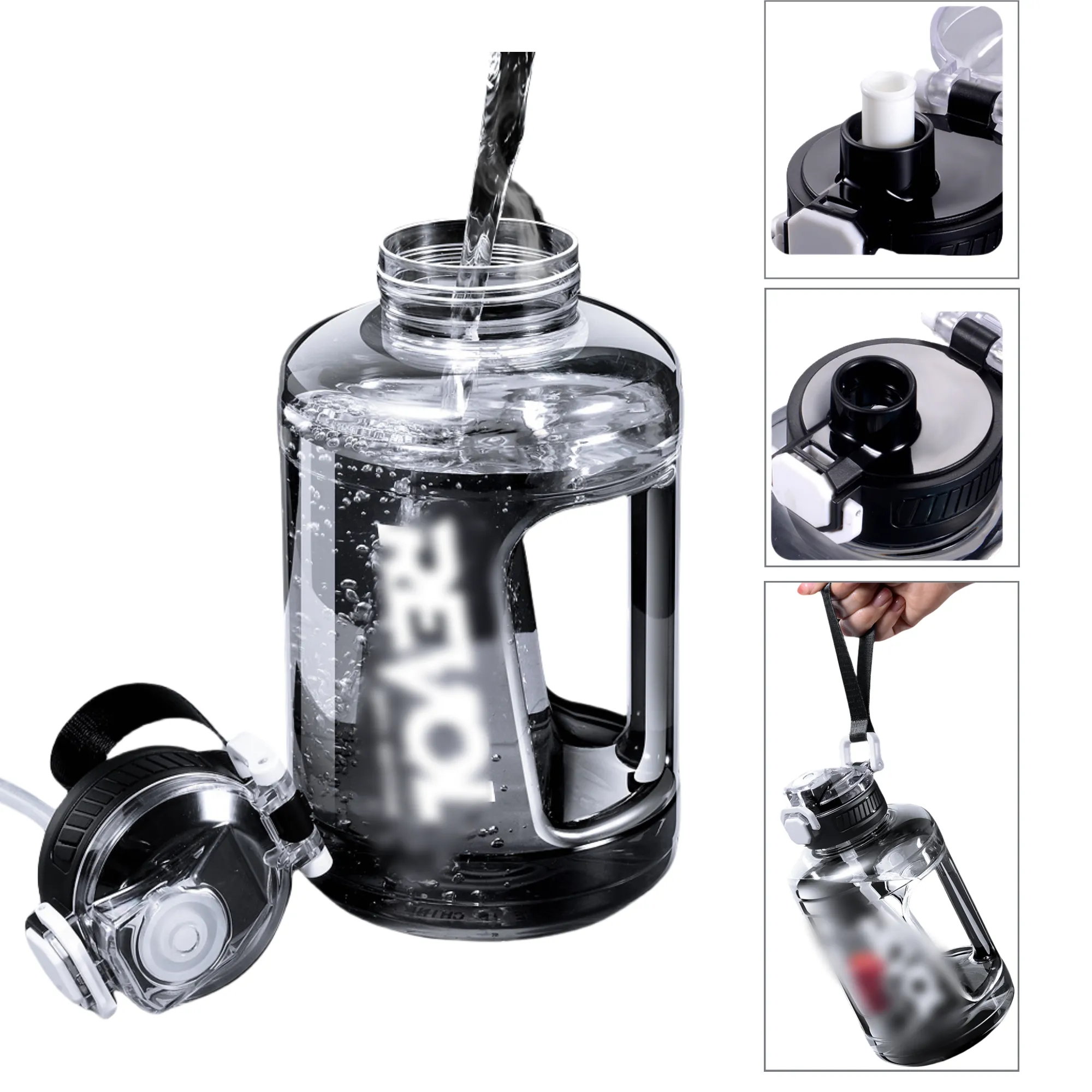 Large - capacity Sports Fitness Water Bottle 5