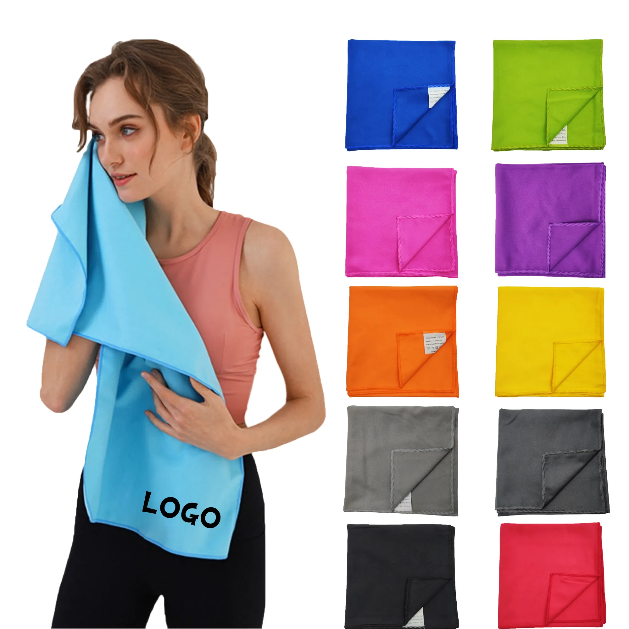 Quick-Dry Sports & Beach Towel