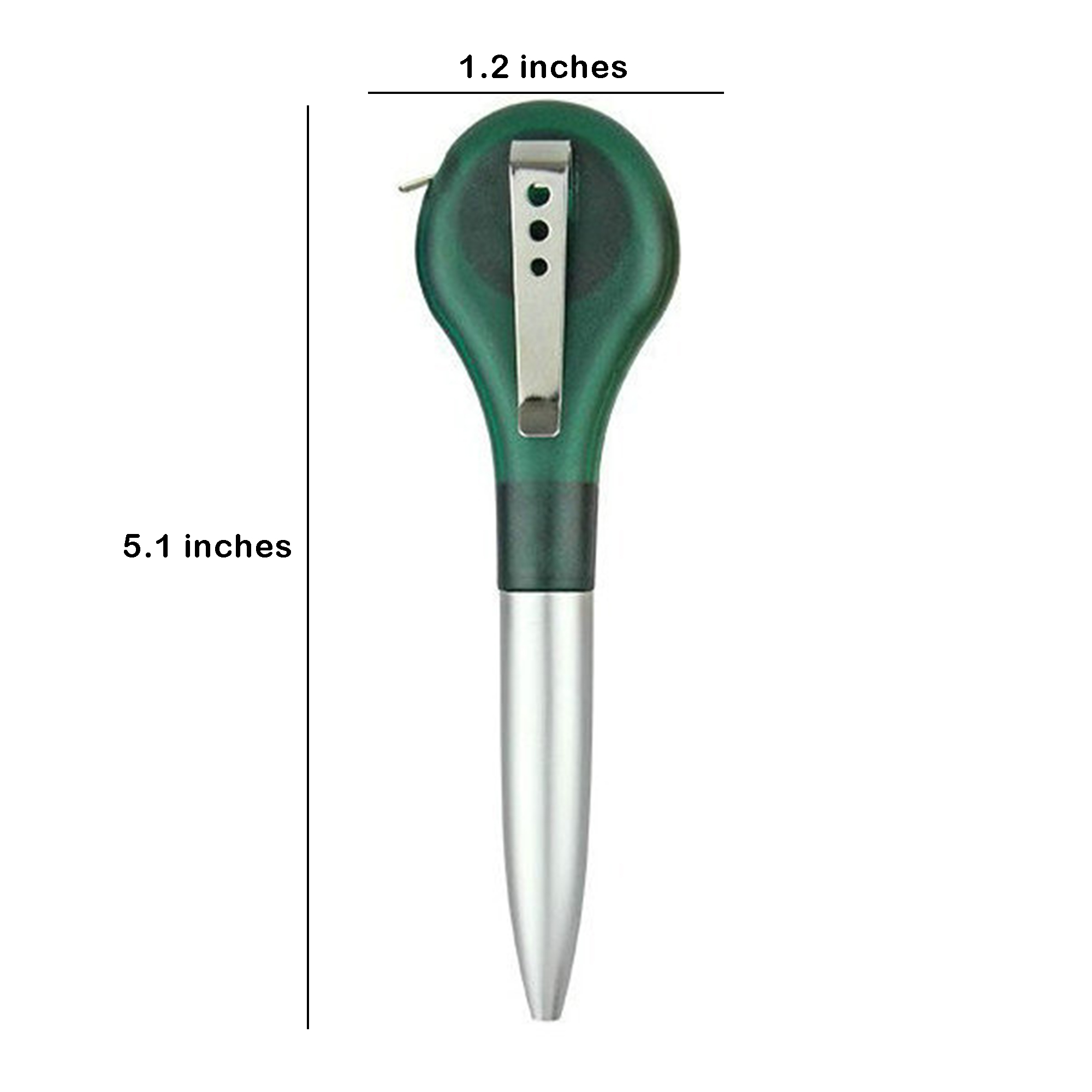MOQ 50 Retractable Tape Measure Ballpoint Pen with Logo 5