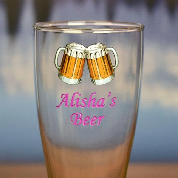 Grand Pilsner Glasses with Print 5