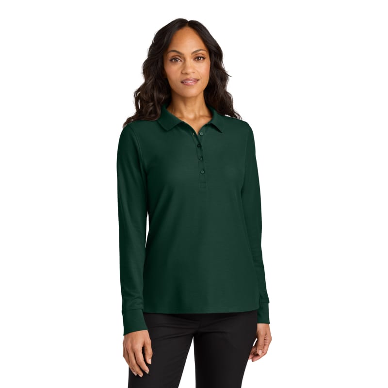 Port Authority Women's Wearever Signature Pique Long Sleeve Polo 24