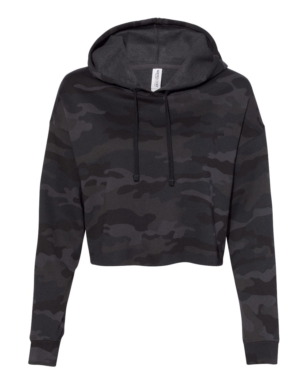 Women's Lightweight Crop Hooded Sweatshirt - AFX64CRP 7