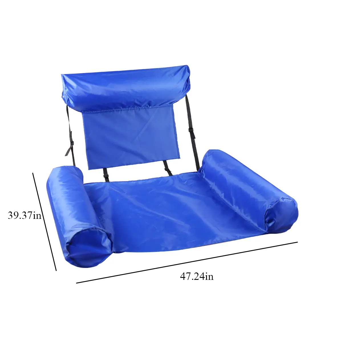 Portable Light Float Inflatable Hammock for Pool Water Chair 6