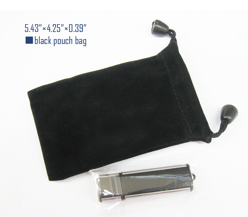 Velvet Pouch for USB Drive 1