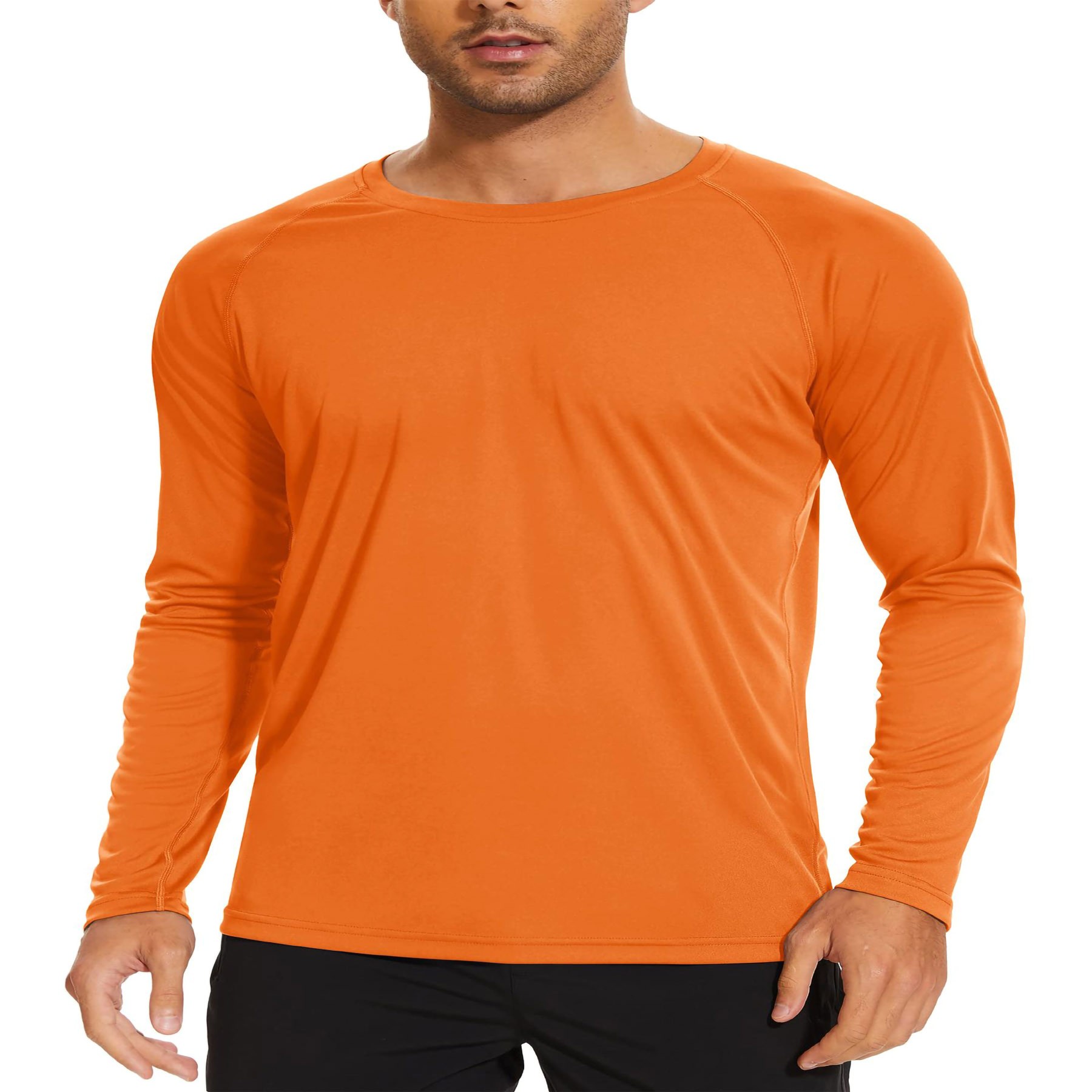 Men's Long Sleeve Ice Silk T-Shirt 3