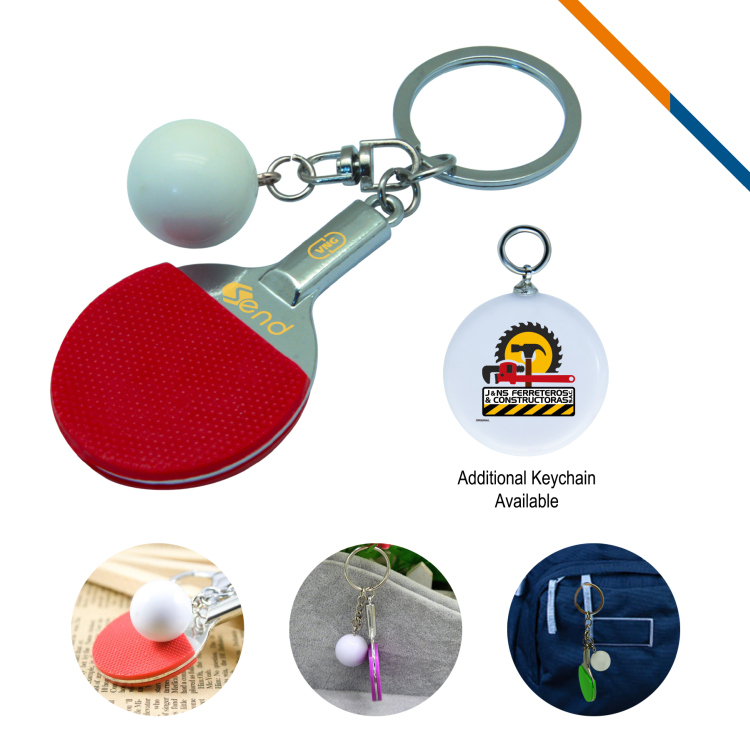 Table Tennis Keychain 4