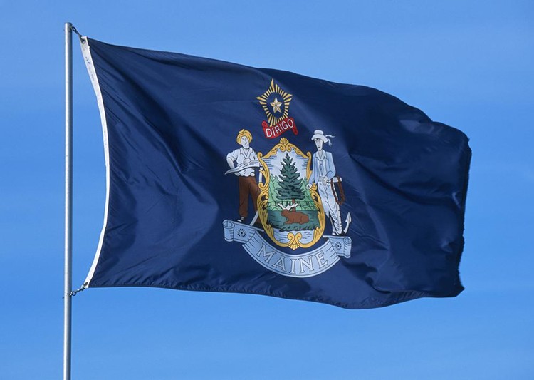 Maine State Flag - 3' x 5' - Polyester 1