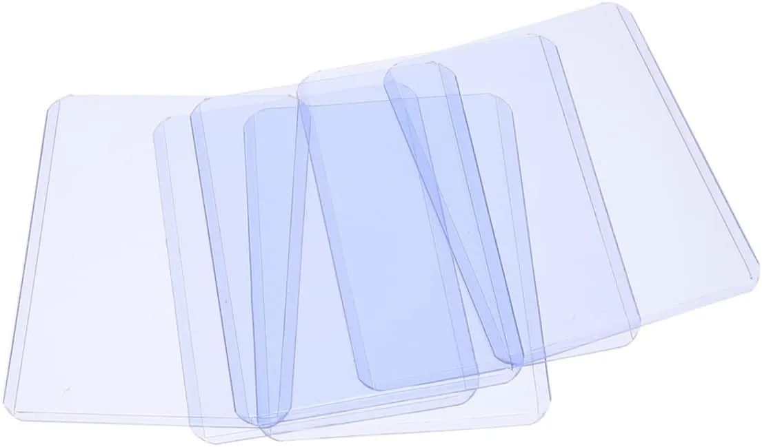 PVC Hard Plastic Card Sleeves Holder 4