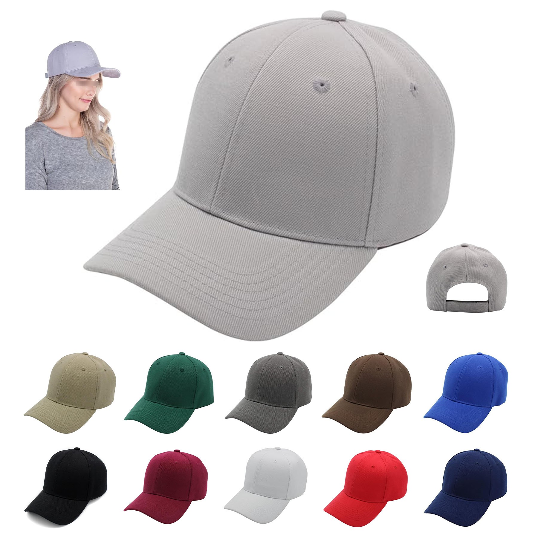 Classic Adjustable Flat Cap