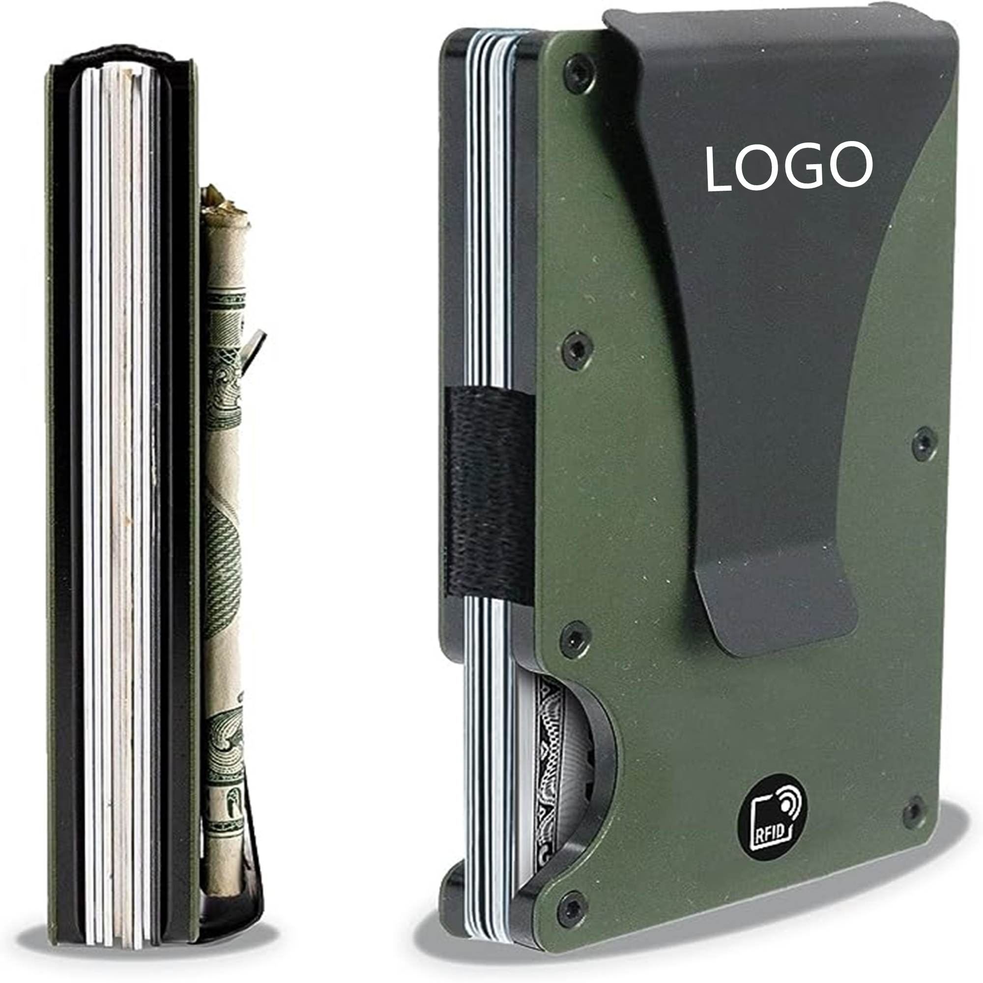 Metal Minimalist Wallet For Men