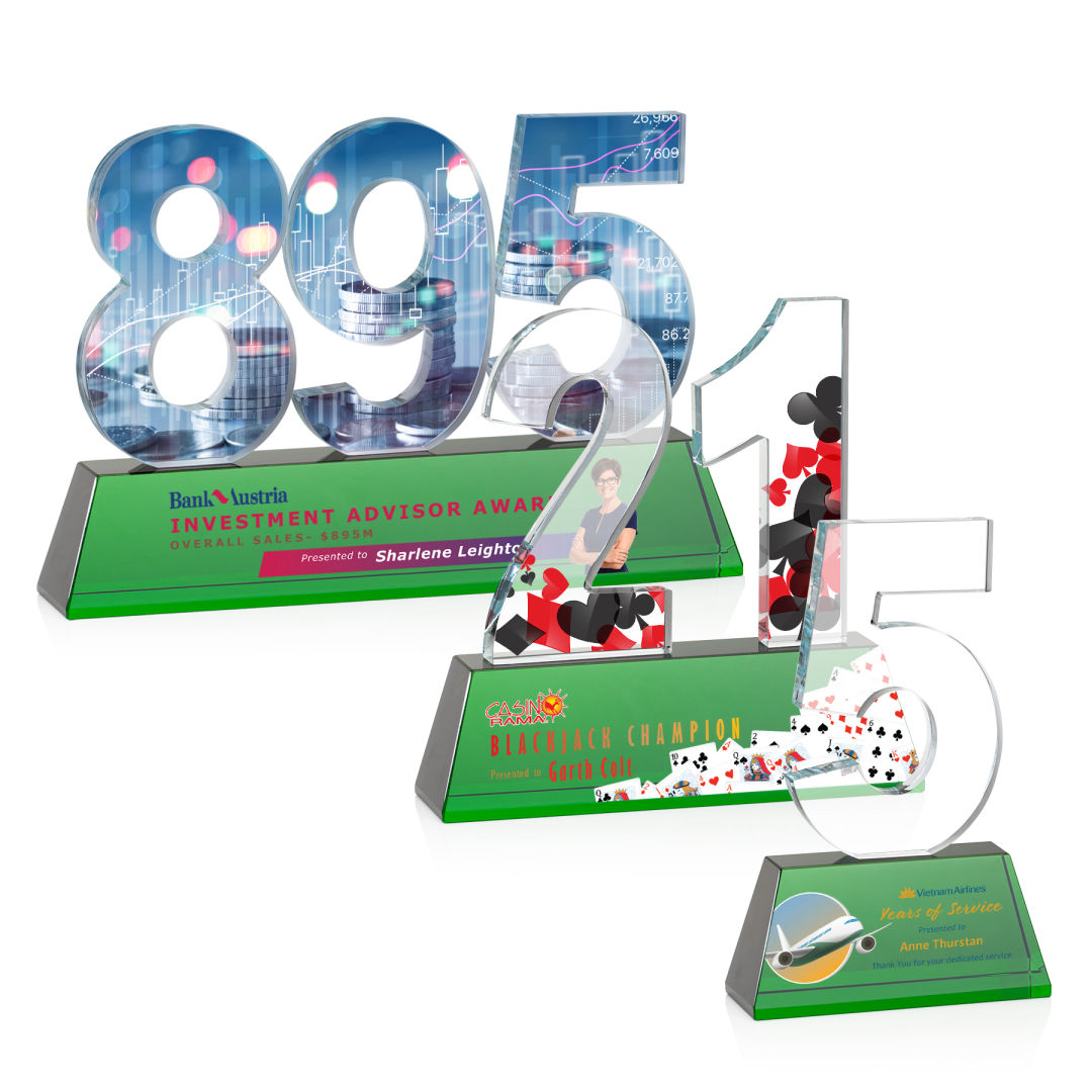 Milestone Optical VividPrint™ Award - Green 8