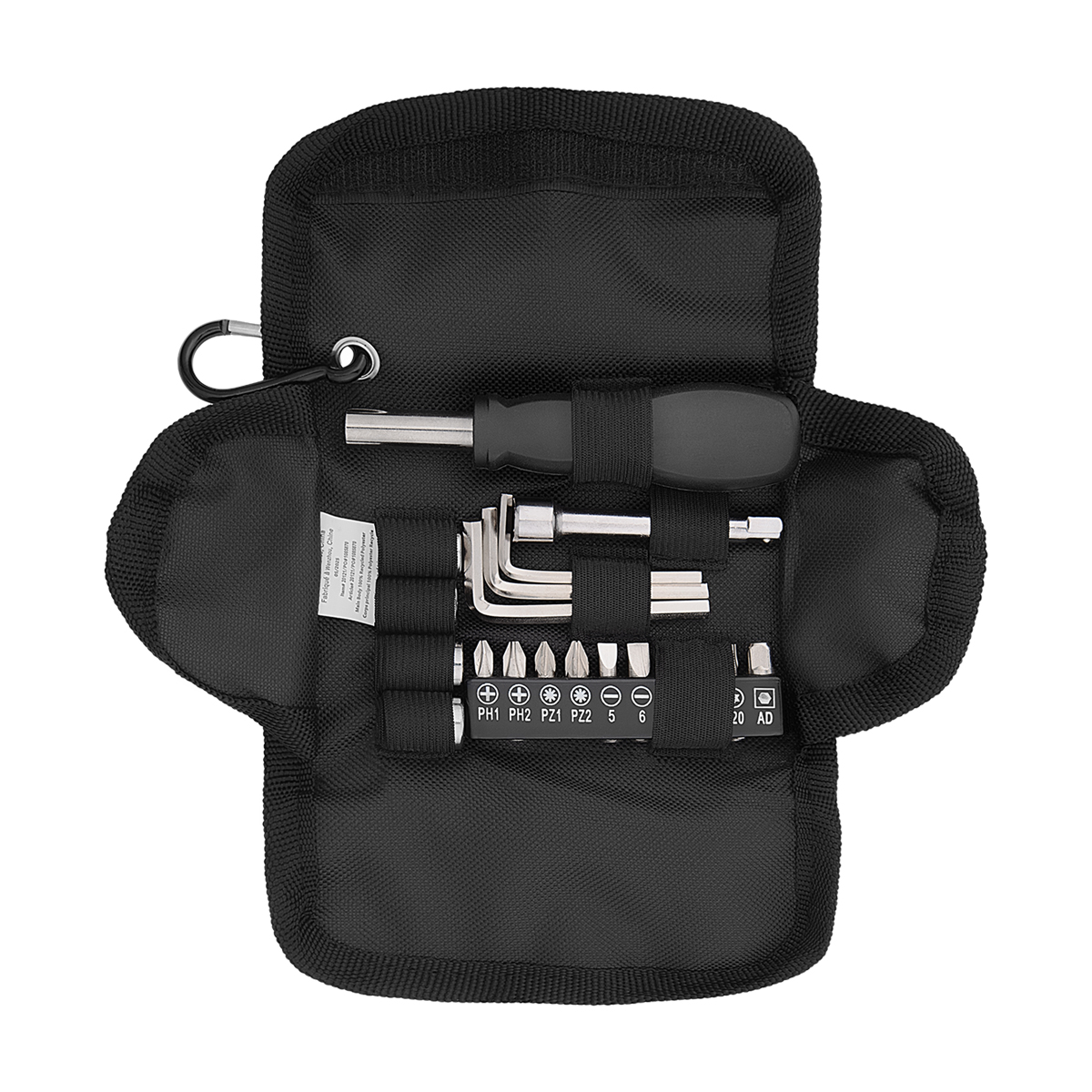 Verto 19-Piece Tool Set With rPET Case 3