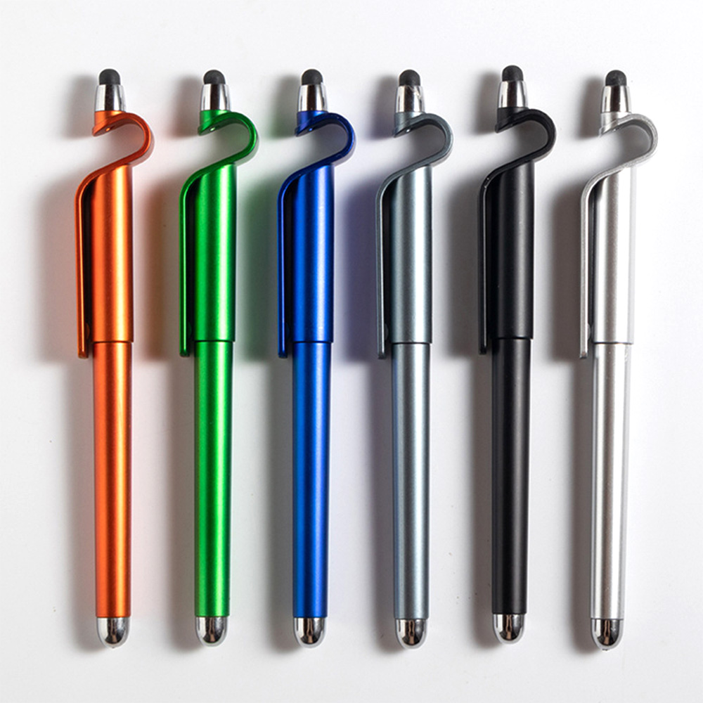 0.5mm multifunctional business pen touch control sign pen phone stand