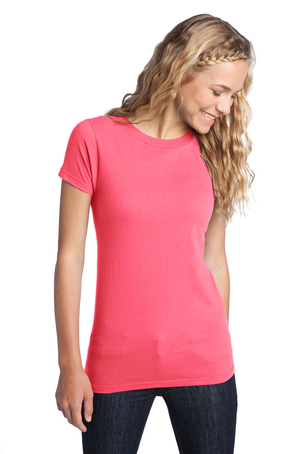 District Women's Fitted The Concert Tee DT5001 78