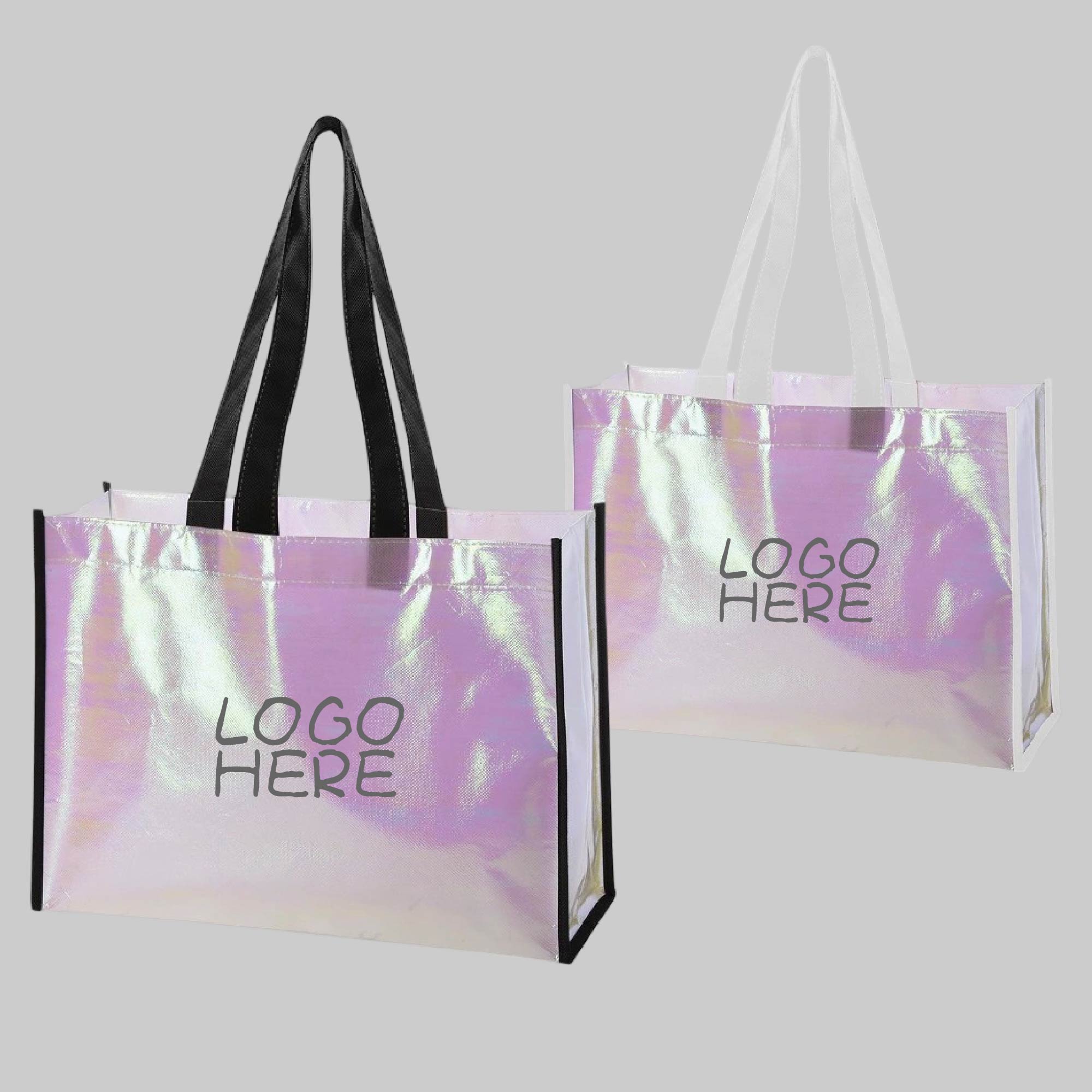Mini Pearl Laminated Non-Woven Tote Bags 1