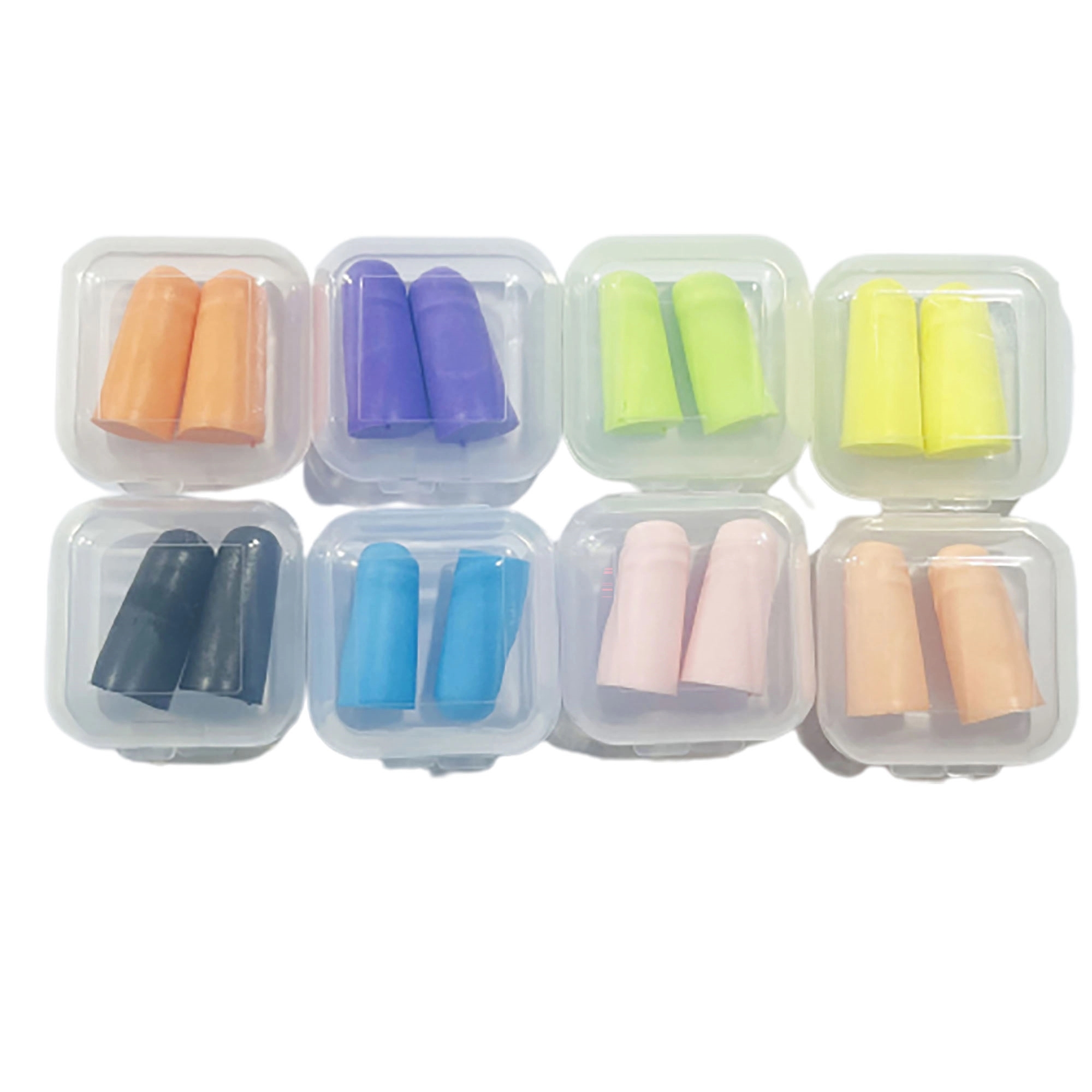 Sponge Ear Plugs With Clear Case 4