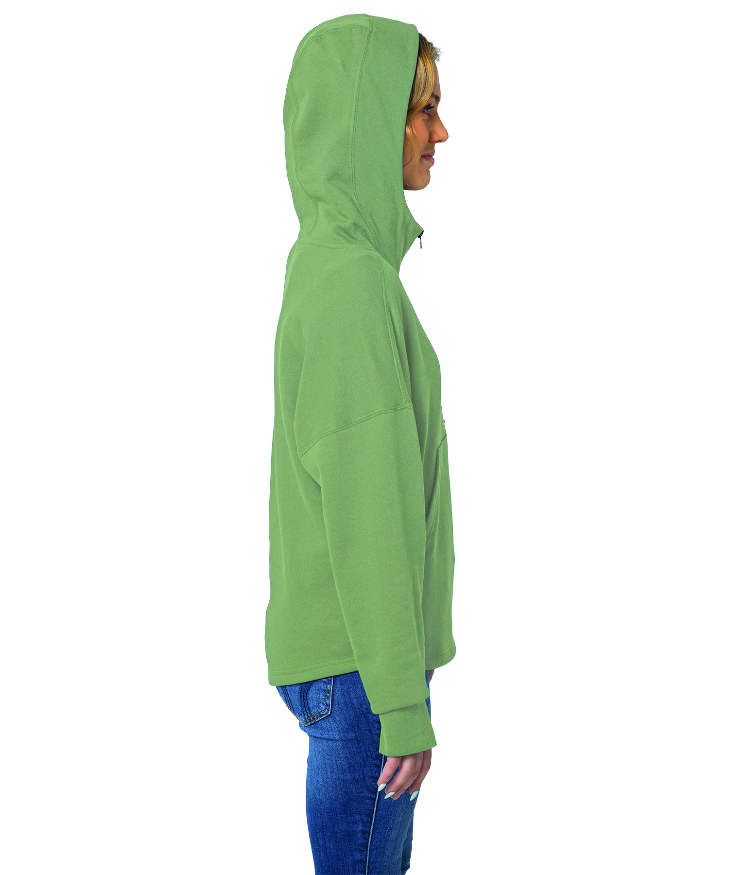 Women's Willow Scallop Hem Hoodie 111