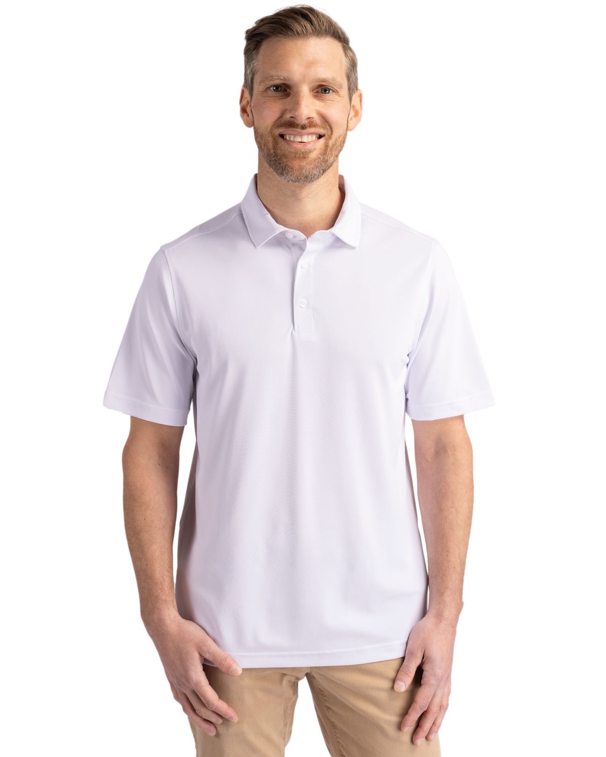 Cutter & Buck Virtue Recycled Featherlight Pique Mens Polo 93