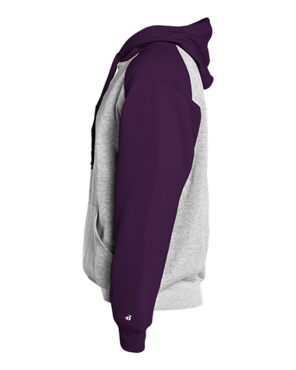 Unisex Sport Athletic Fleece Hooded Sweatshirt - 1249 3