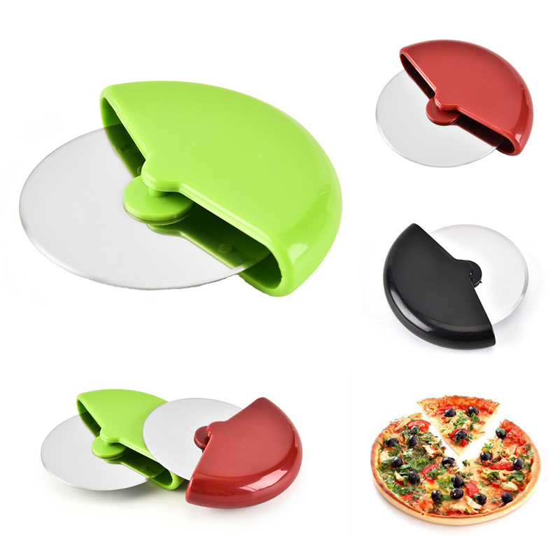 Stainless Steel Round Shape Pizza Cutter 2