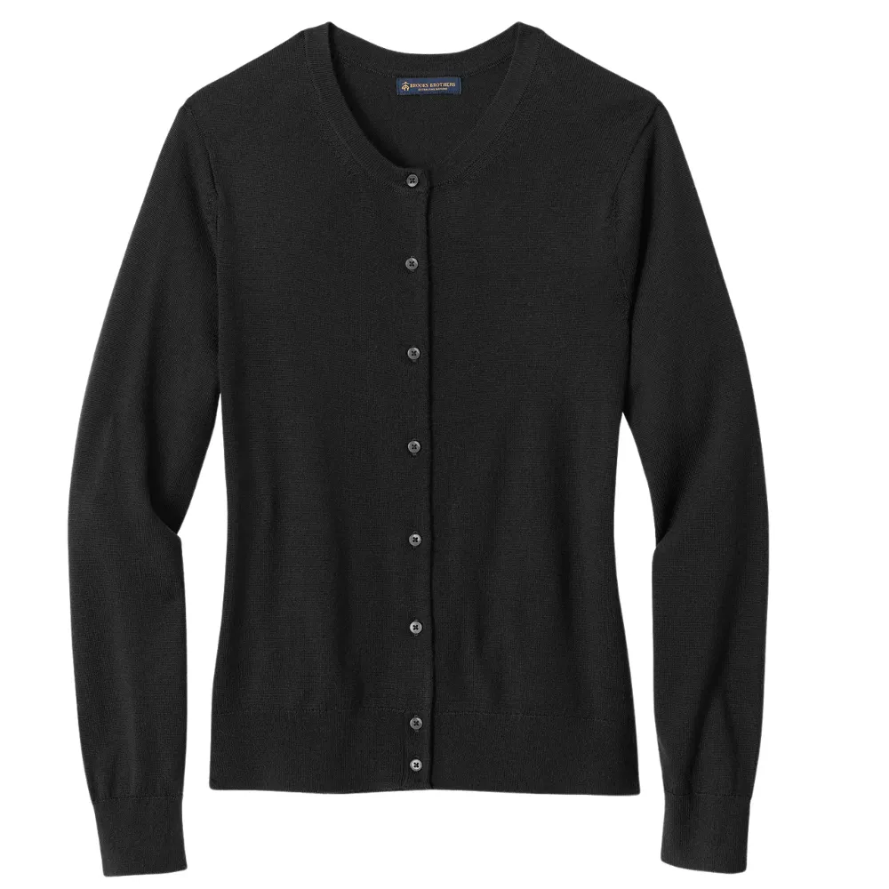 Brooks Brothers (R) Women's Washable Merino Cardigan Sweater 2