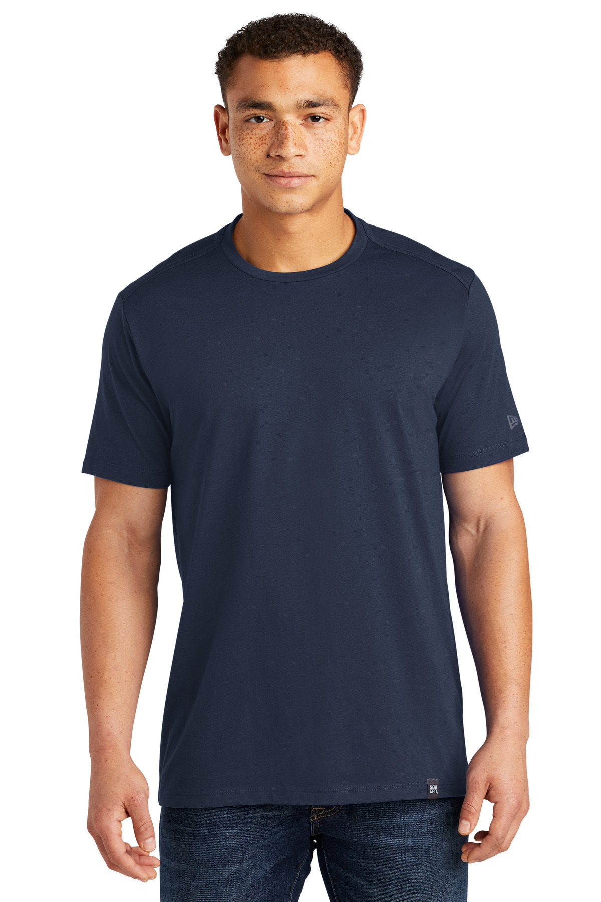 New Era Heritage Blend Crew Tee. NEA100 75