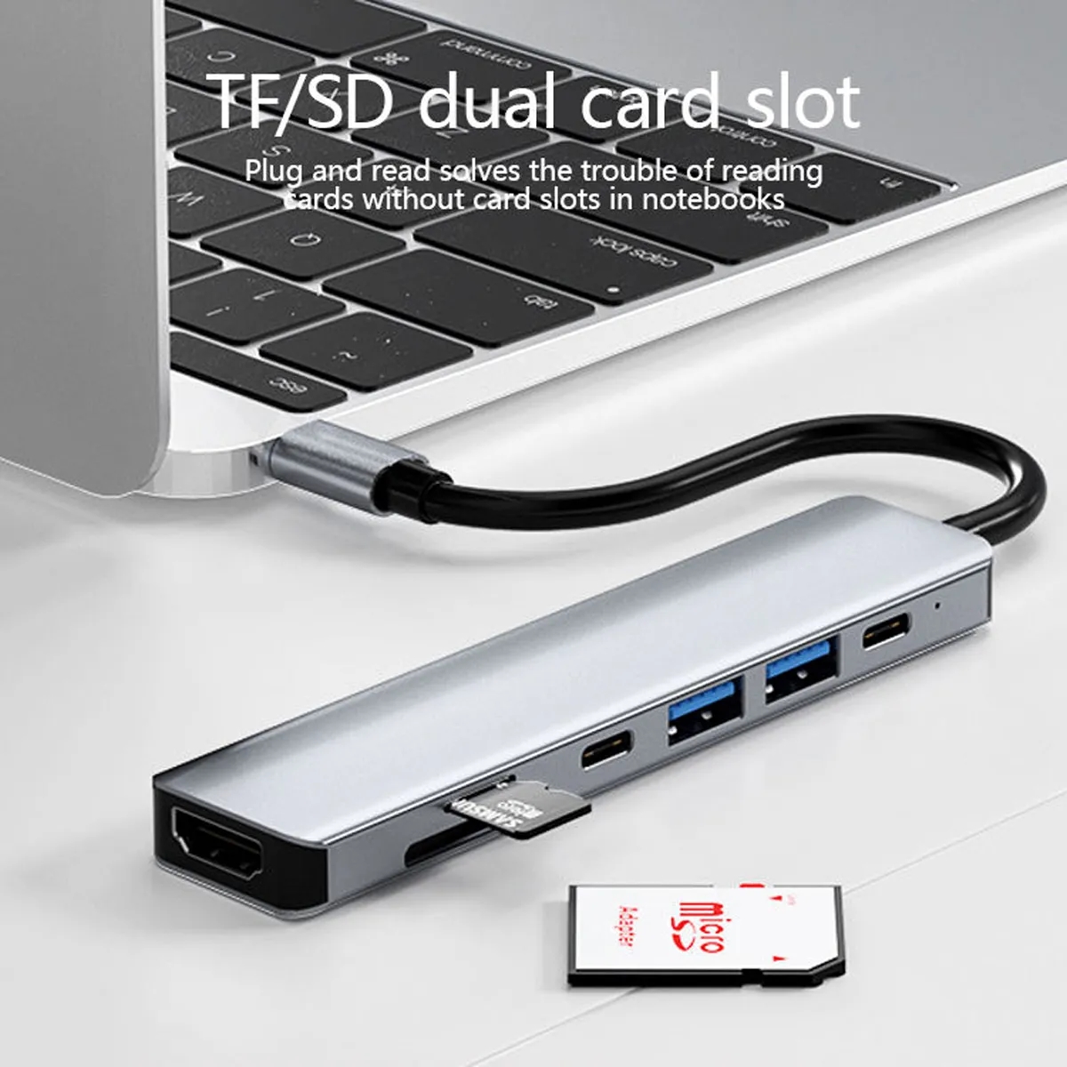 7 in 1 USB Hub Multiport Adapter 5