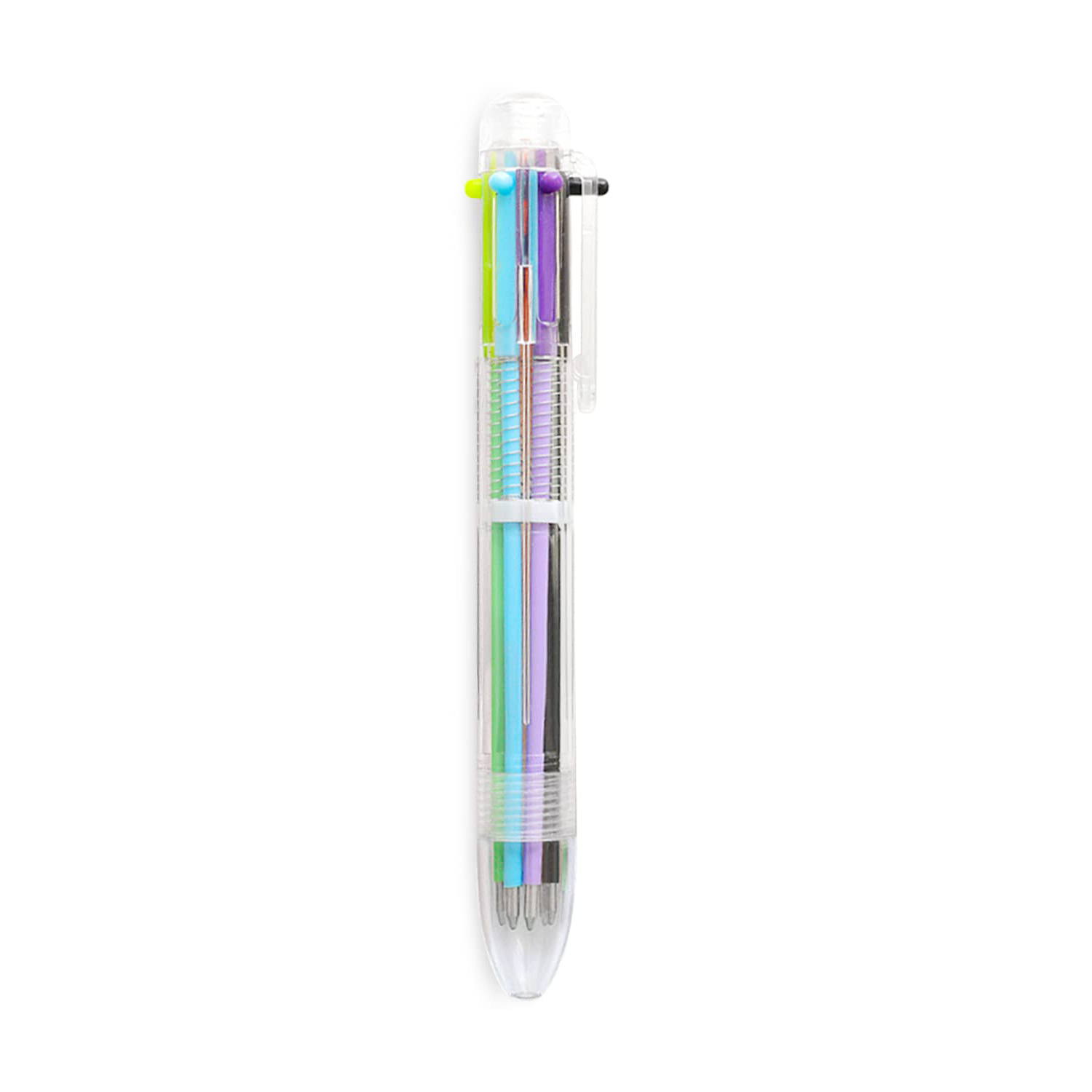 6 in 1 Multicolor Retractable Ballpoint Pen 4