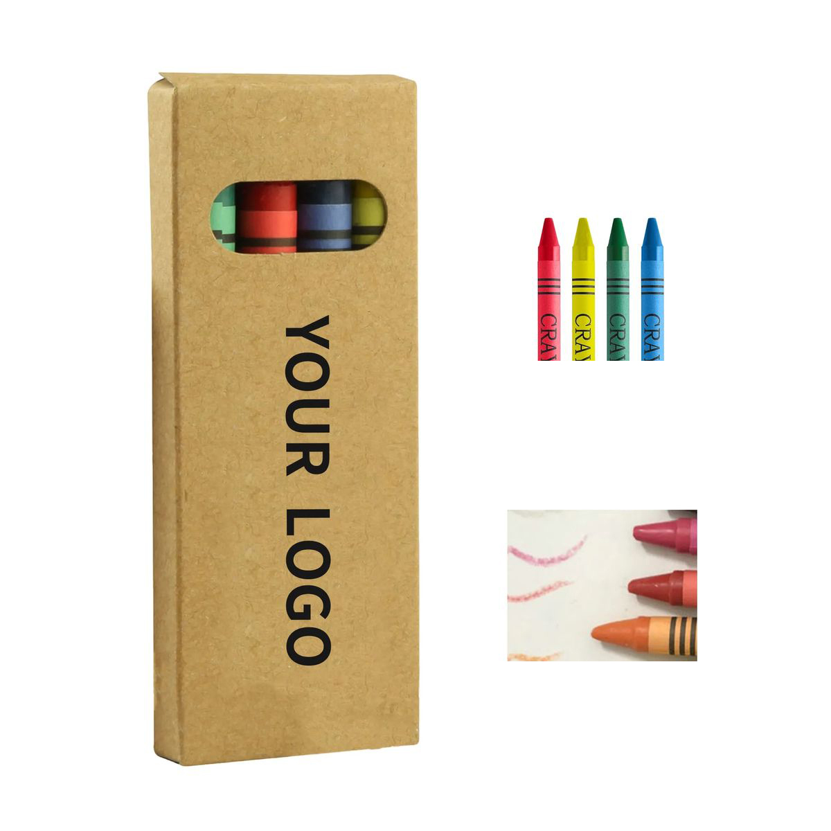 Mini Wax Crayon Art Supply Set 1