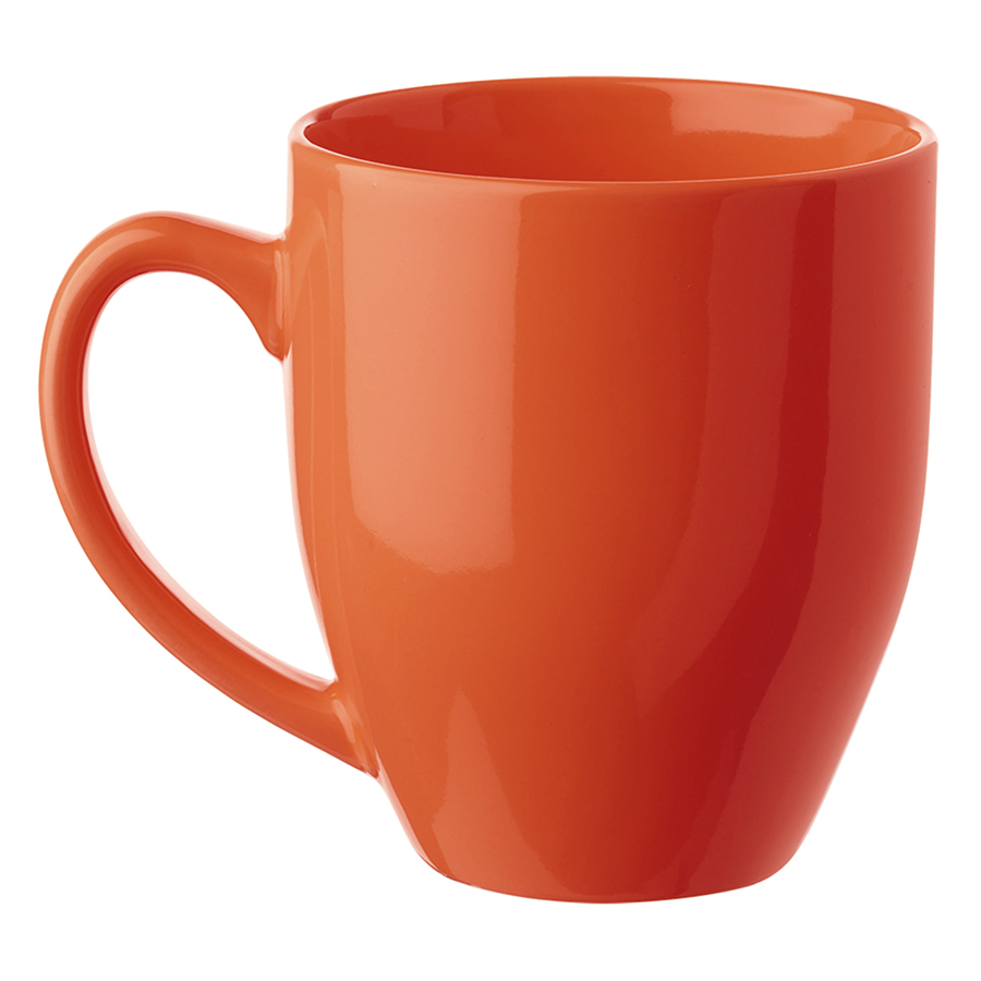 Glossy Bistro Style Ceramic Mug, 16 oz. 35