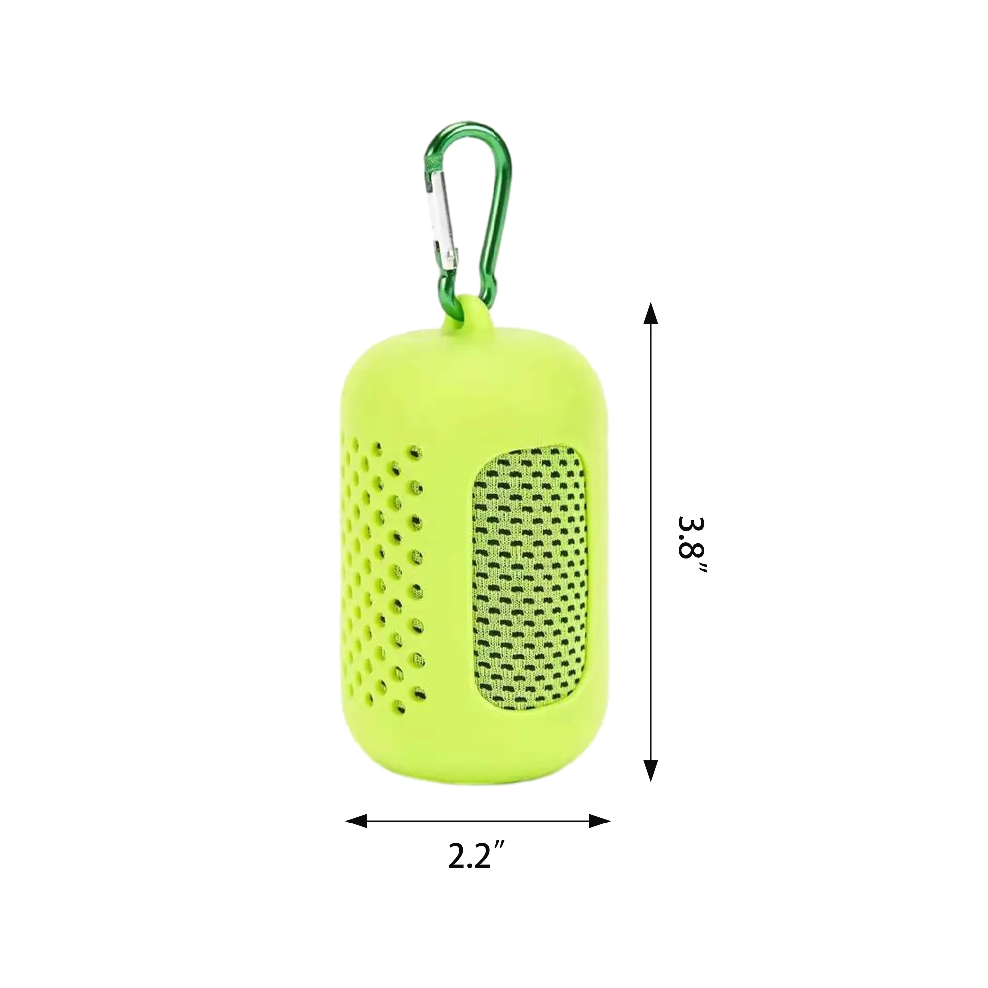Hanging Silicone Case Sports Quick Drying Towel MOQ 50PCS 4