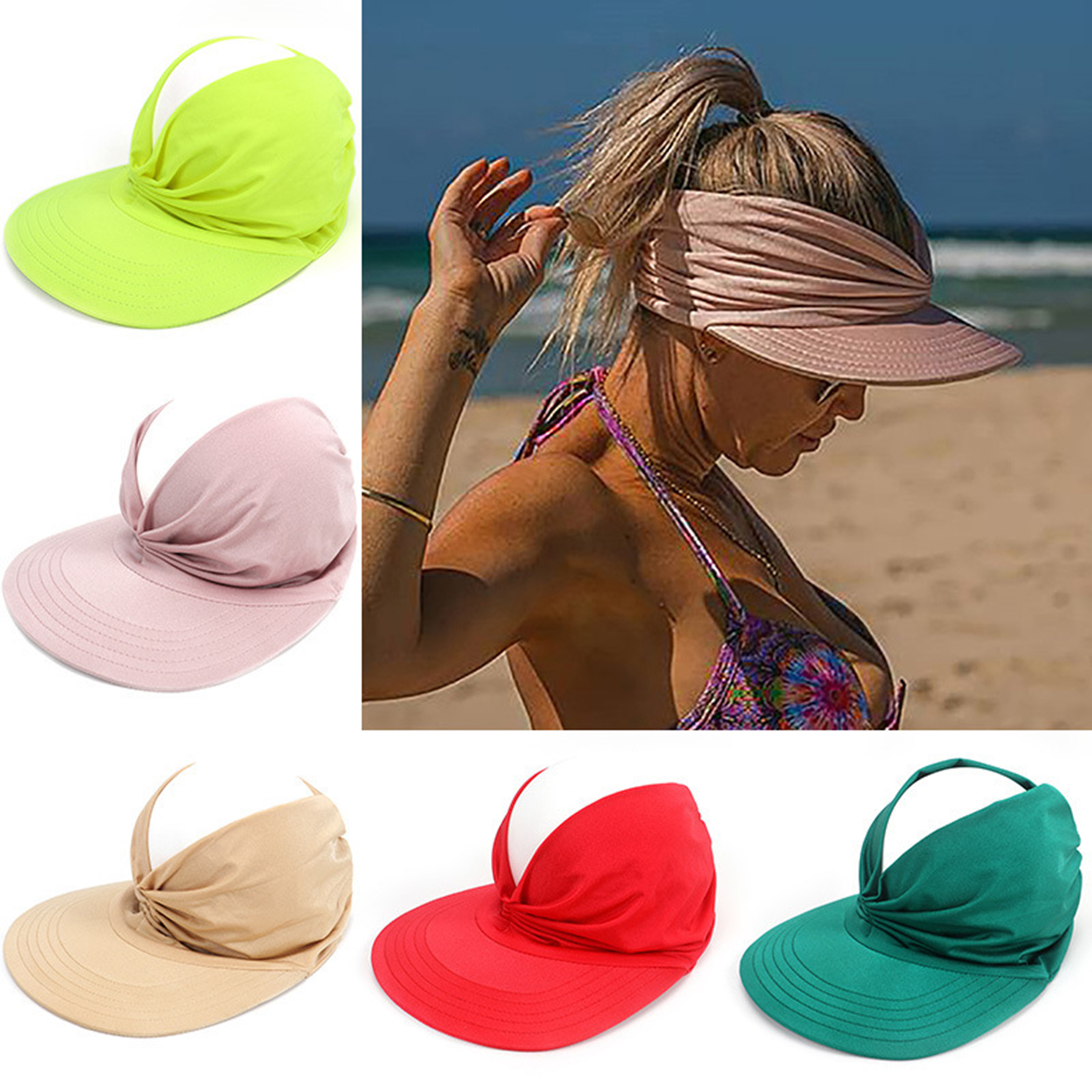 Women Fashion Sun Visor Hat 2