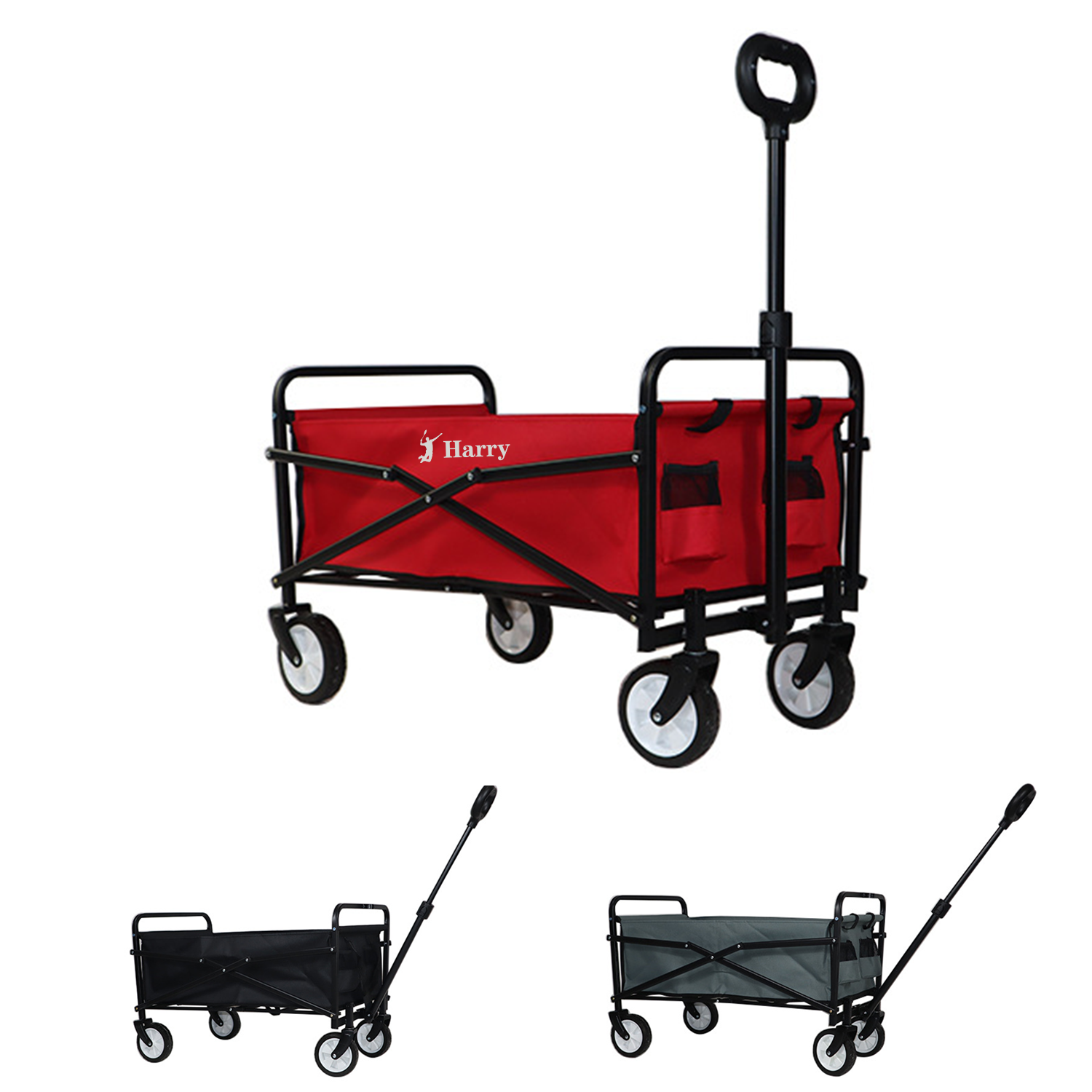 Collapsible Outdoor Garden Utility Cart 1