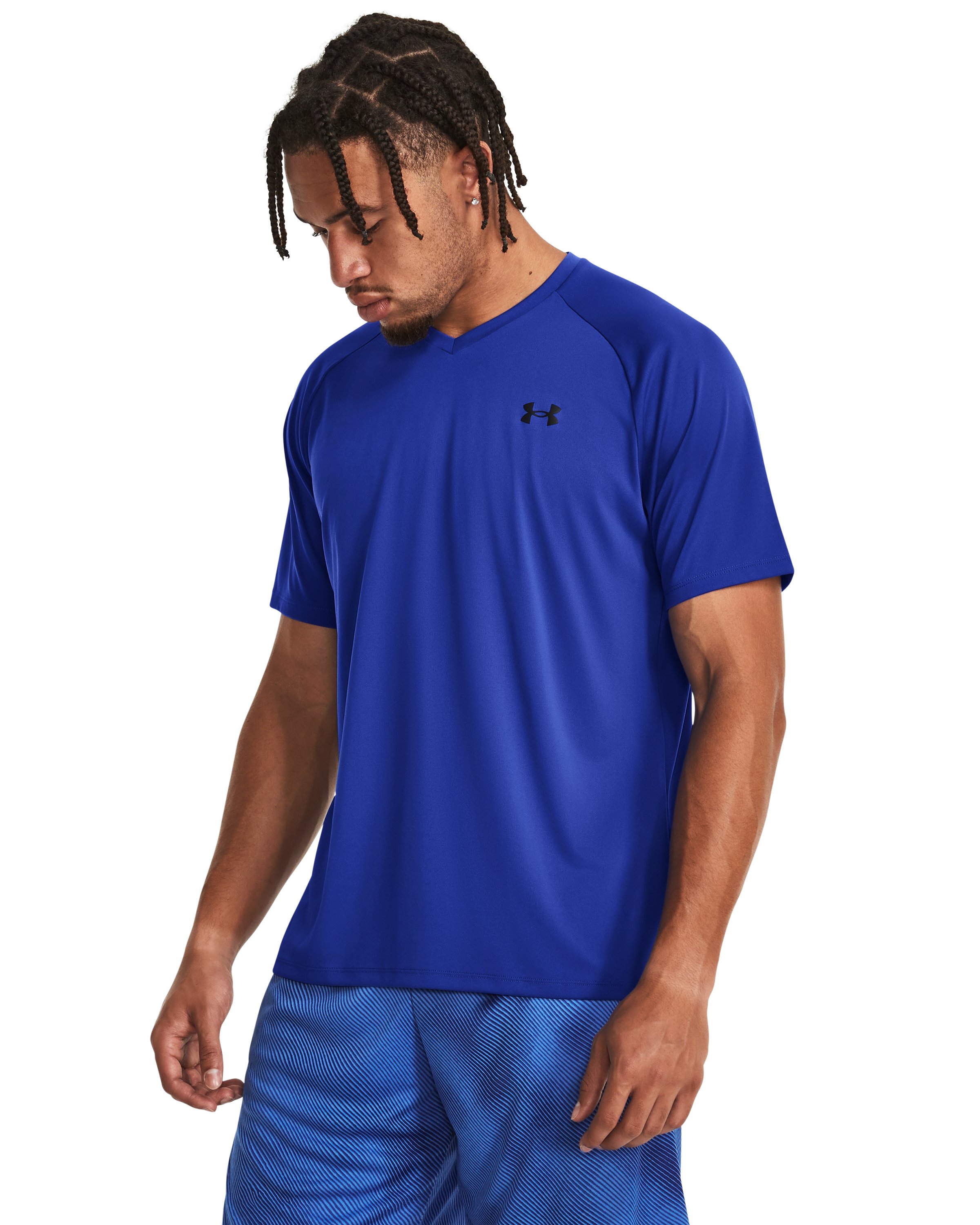UA Tech Men's V-Neck Short Sleeve 7