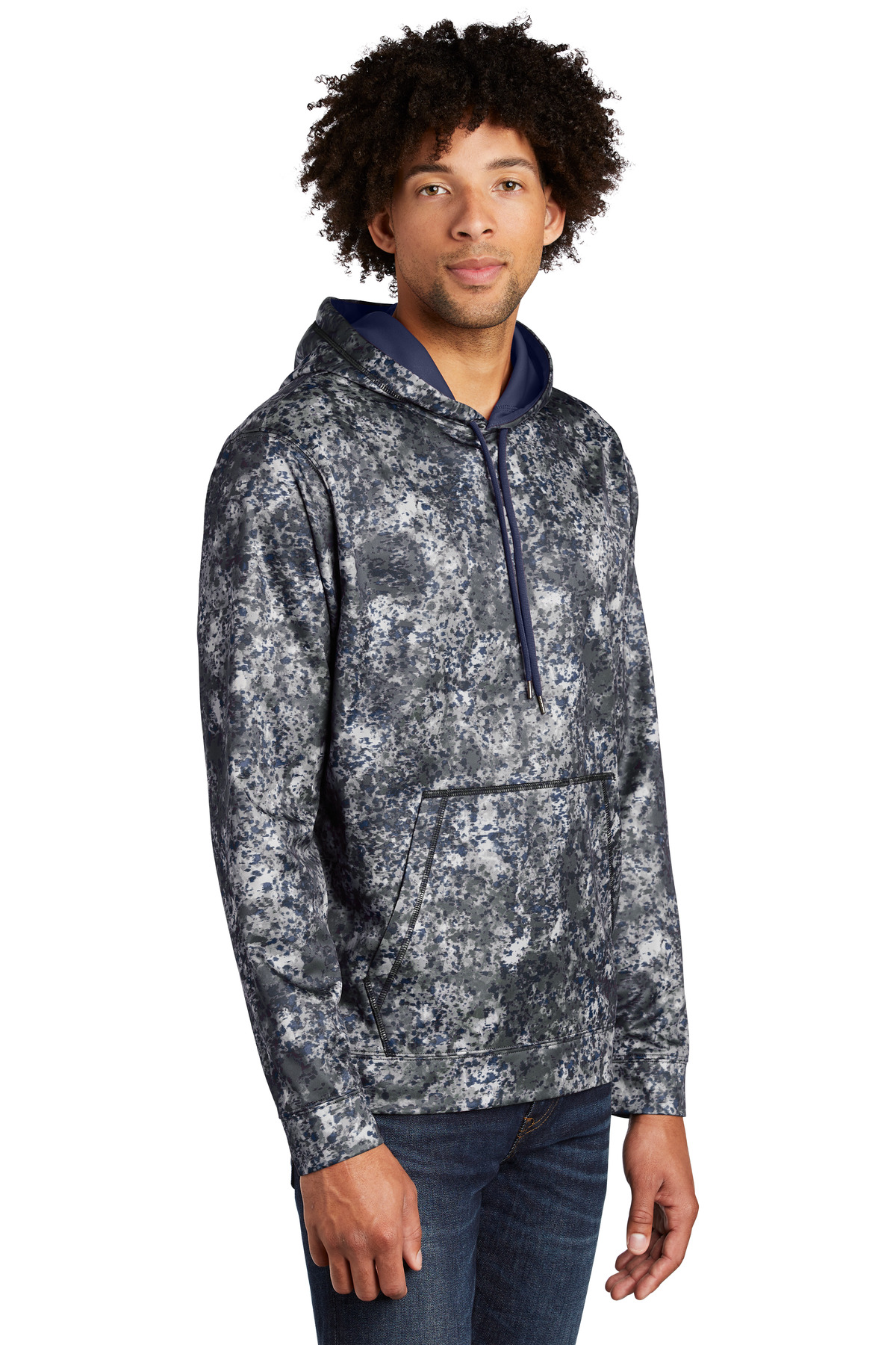 Sport-Tek Sport-Wick Mineral Freeze Fleece Hooded Pullover. ST230 4