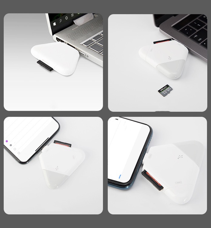 Triangle SD TF 5-in-1 card reader 1
