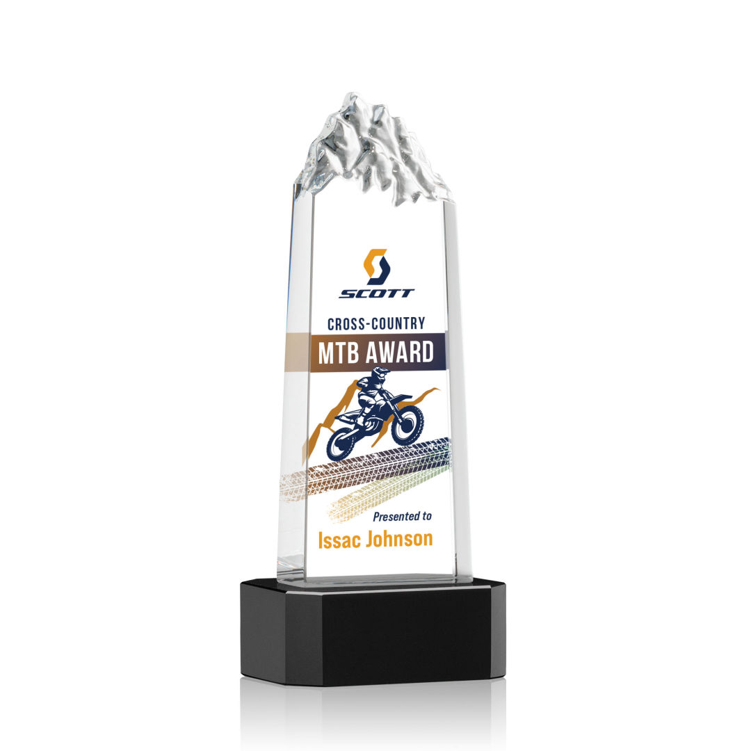 Himalayas VividPrint™ Award on Base - Black 5