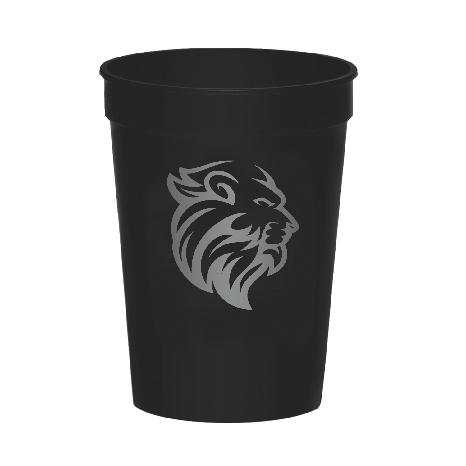 12 oz. Top Fan Plastic Stadium Cup (1 Color Imprint) 7