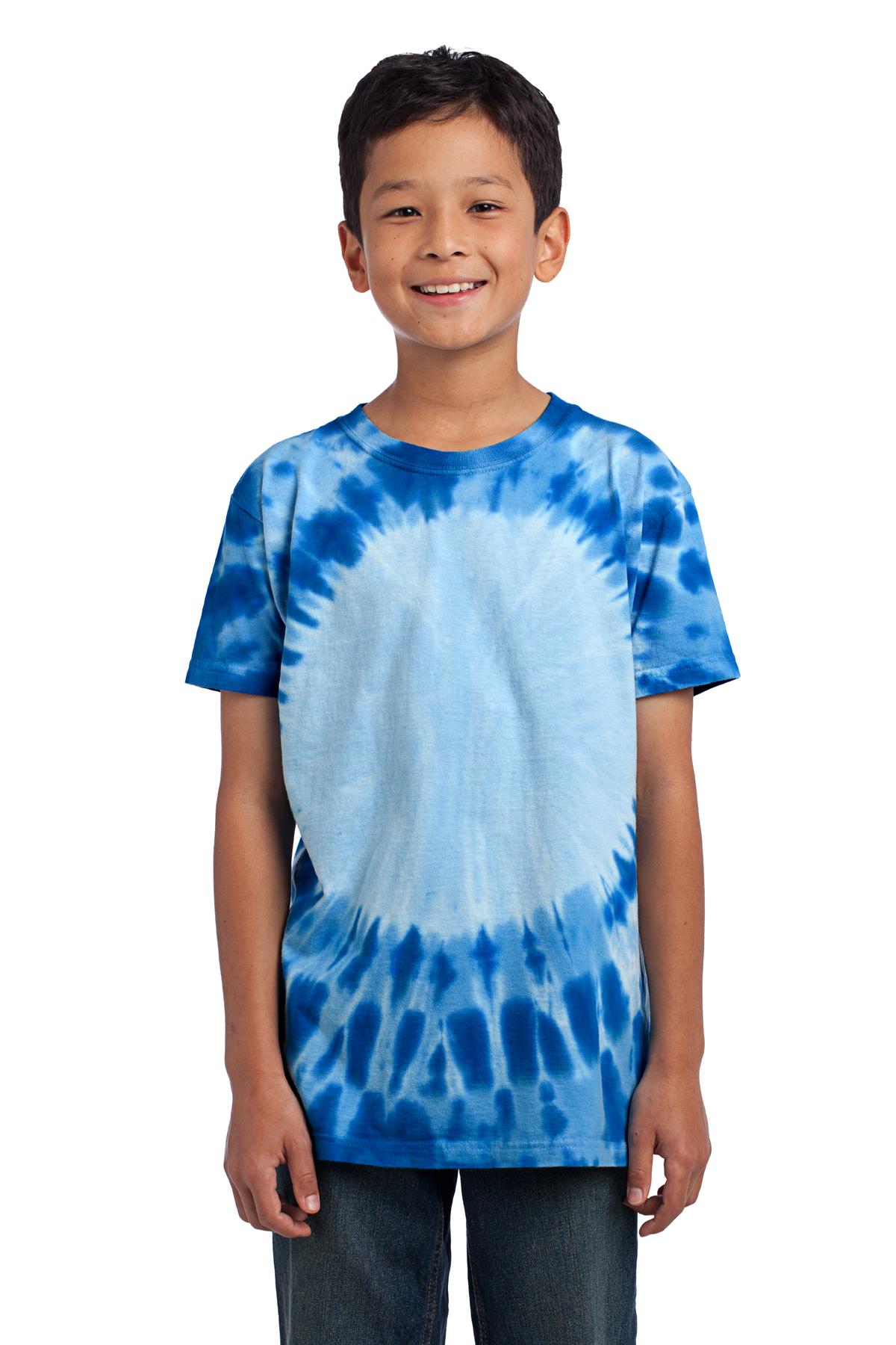Port & Co Youth Window Tie-Dye Tee. PC149Y 9