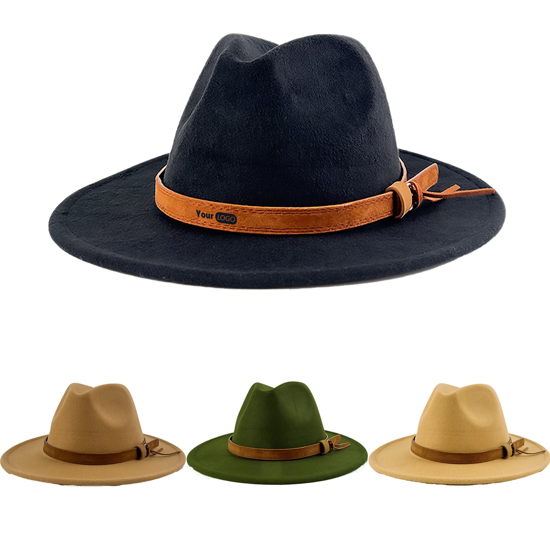 Polyester Trendy Solid Color Top Hat 3