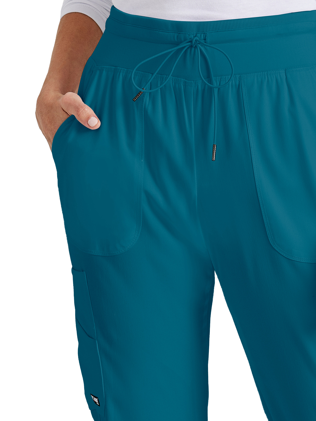 Grey's Anatomy Spandex Stretch - Women's Seven-Pocket Carly Jogger Scrub Pant 13