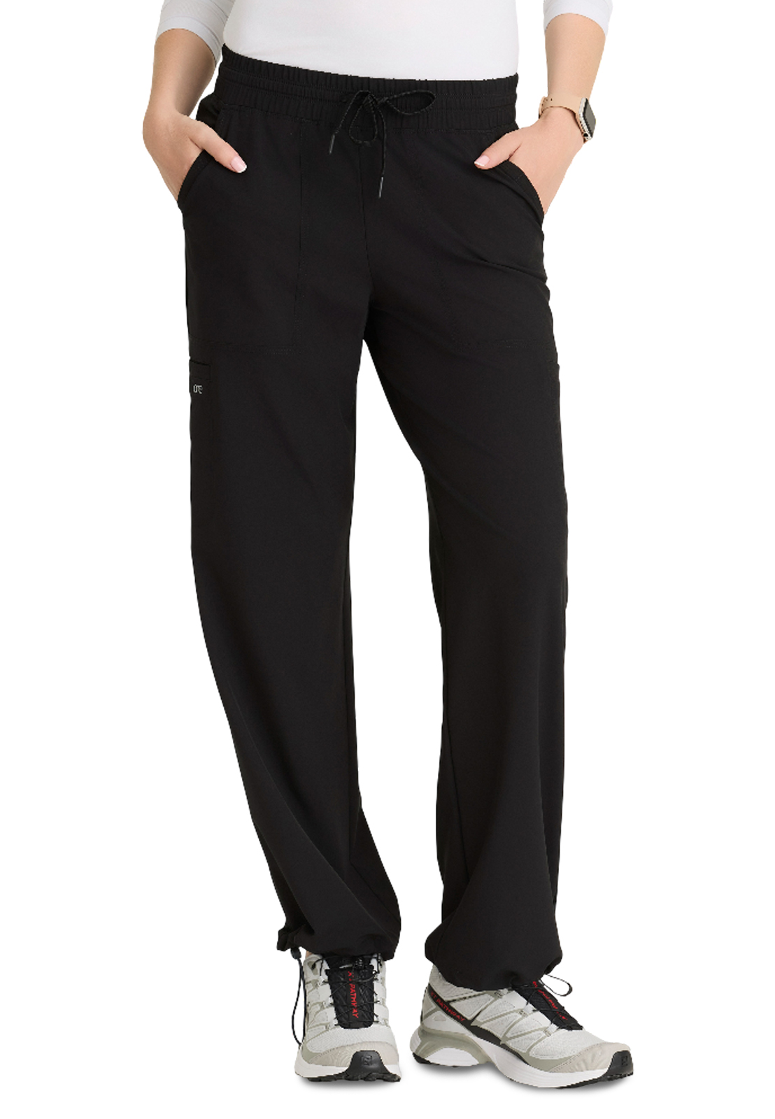Barco One - Women's Six-Pocket Bungee Hem Bounce Scrub Pant 5